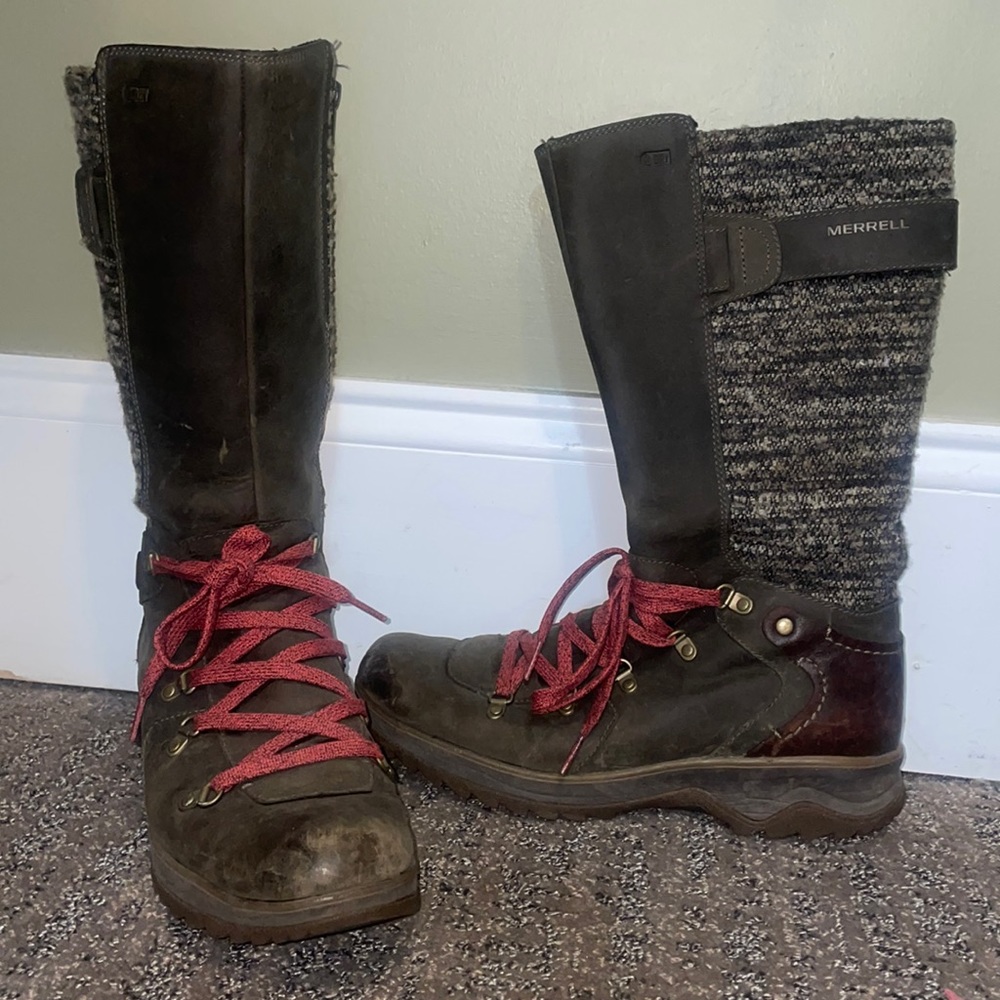 Merrell Eventyr Cuff Waterproof Insulated Winter Boots - Women's Size 8.5